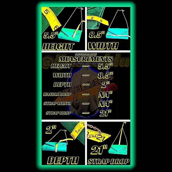 Charming Tailor Fx Suede Evening Handbag Crossbody Envelope Clutch | Chain Strap - Picture 2 of 11